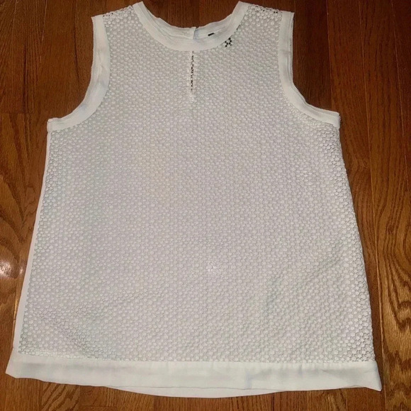 Banana republic‎ eyelet tank top size Medium - Picture 1 of 4